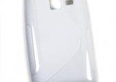 Coque arrière minigel blanche pour Samsung Wave M ... ANNONCES Bazarok.fr
