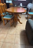 1 table en bois + 6 chaises + 1... ANNONCES Bazarok.fr